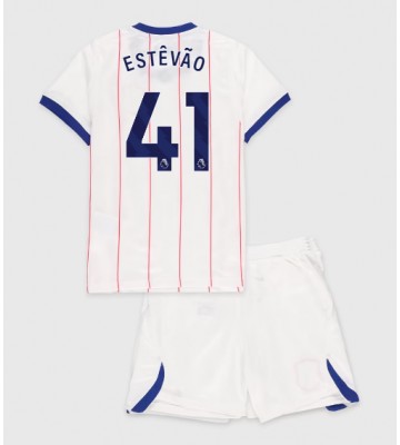 Chelsea Estevao Willian #41 Tredjetrøje Børn 2026-27 Kortærmet (+ Korte bukser)